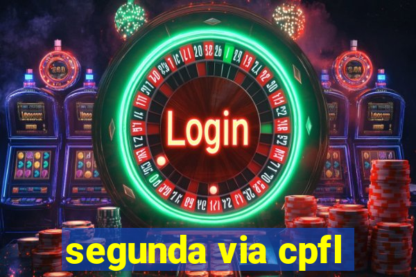 segunda via cpfl